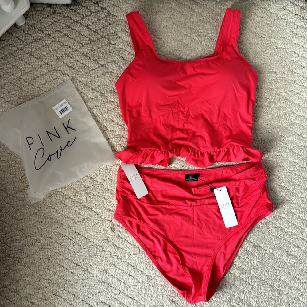 two piece swimsuit NWT